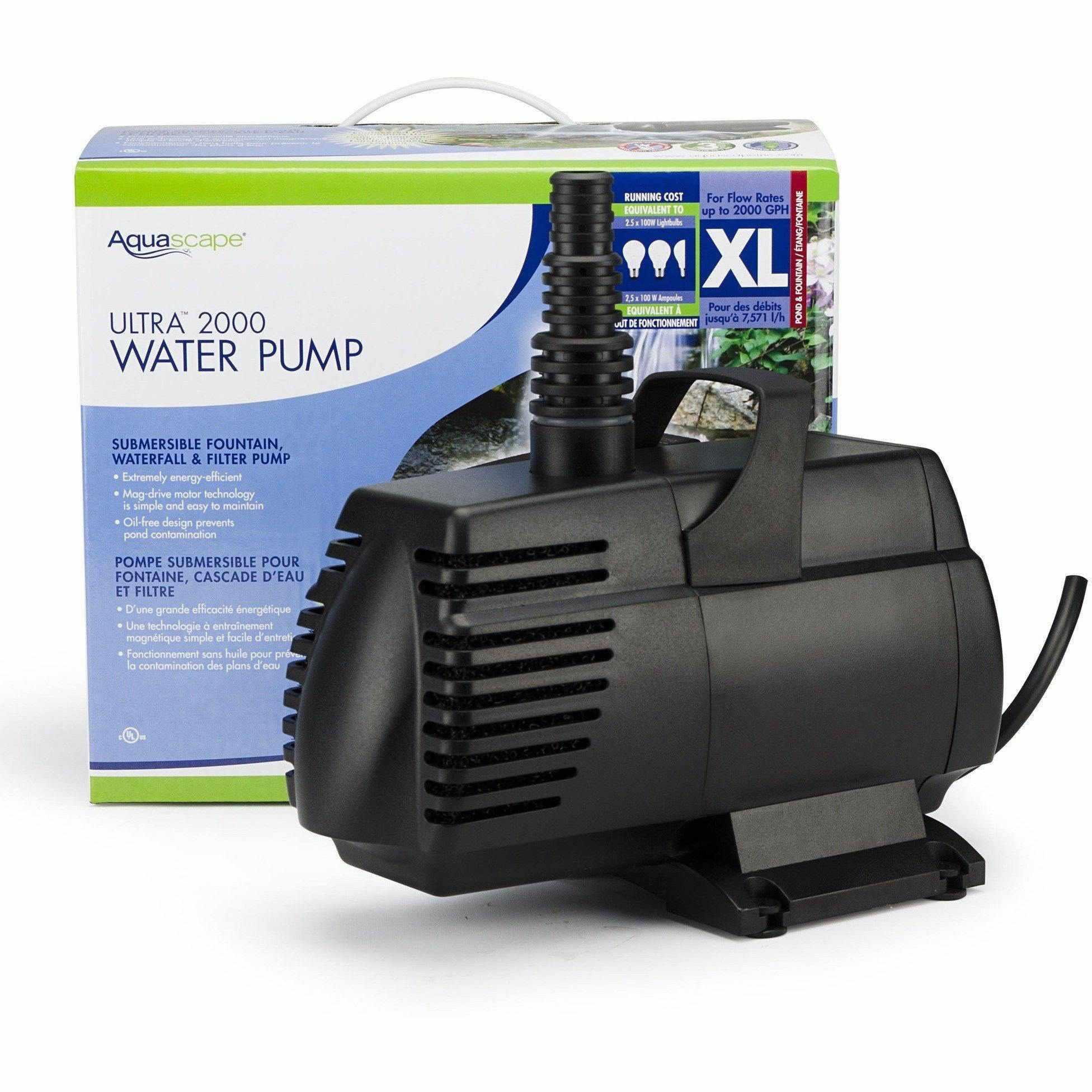 Aquascape Ultra Water Pumps - Play It Koi