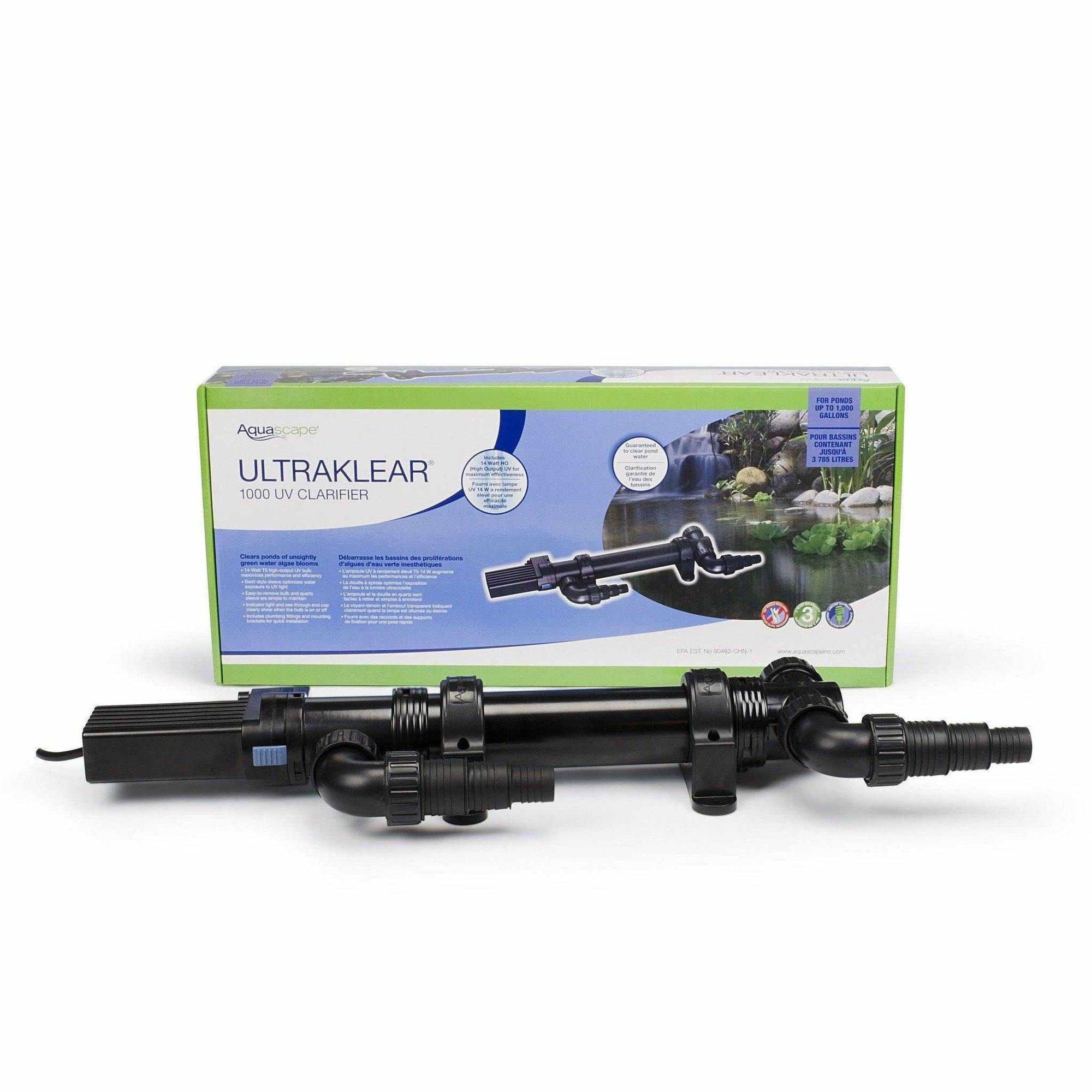 Aquascape UltraKlear 1000 UV Clarifier - Play It Koi