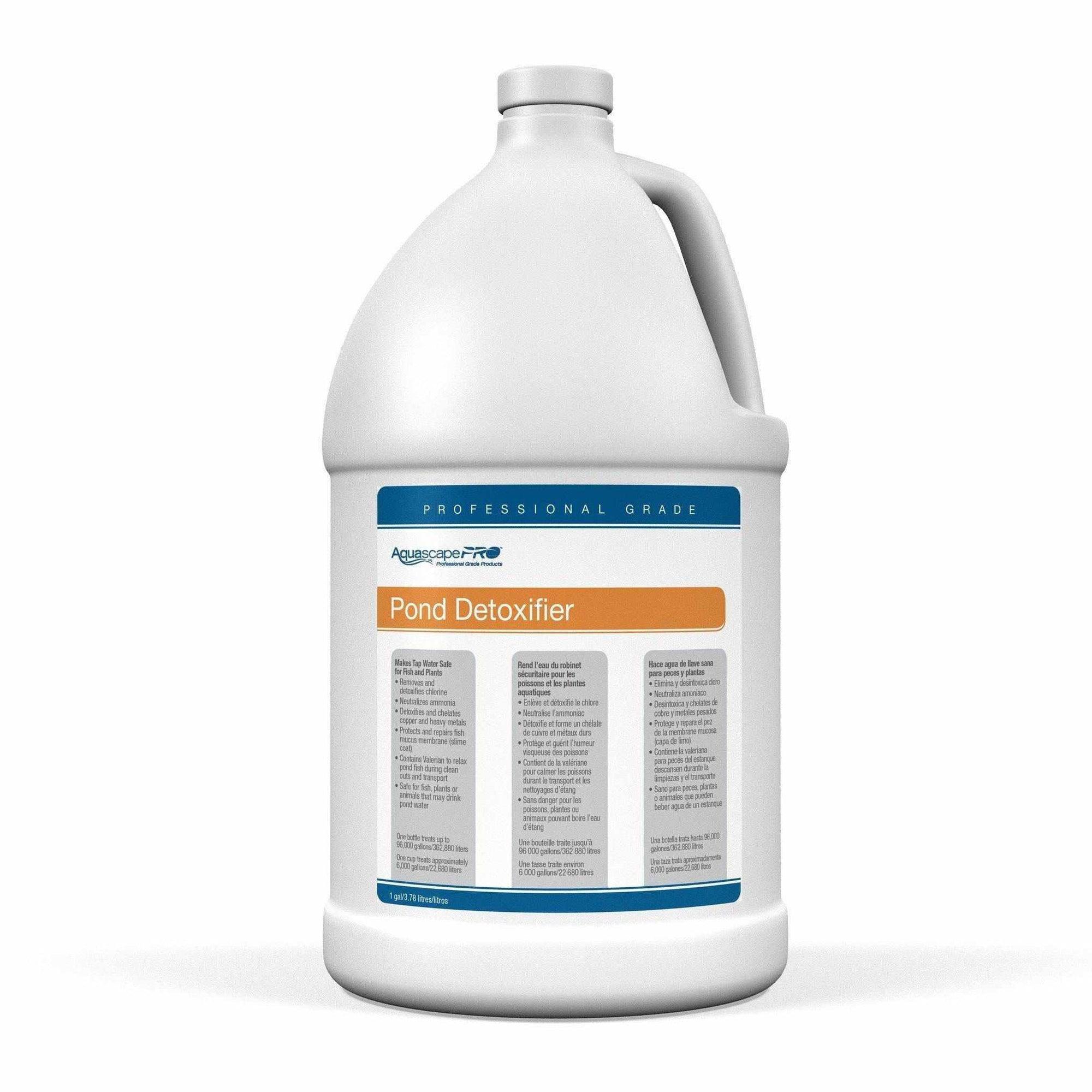 AquascapePRO Pond Detoxifier / Liquid - 3.78ltr / 1 gal - Play It Koi