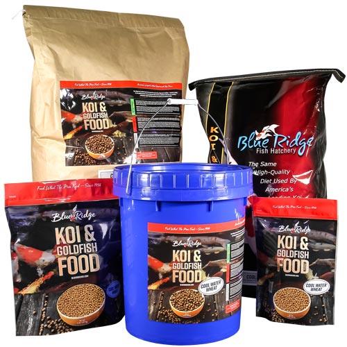 Blue Ridge Cool Water Wheat Germ Formula Koi & Goldfish Food - Play It Koi