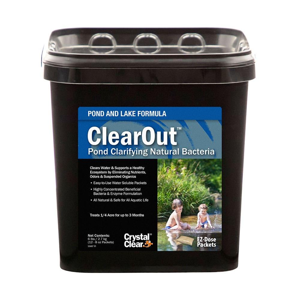 CrystalClear ClearOut Clarifying Beneficial Bacteria Packets - Play It Koi