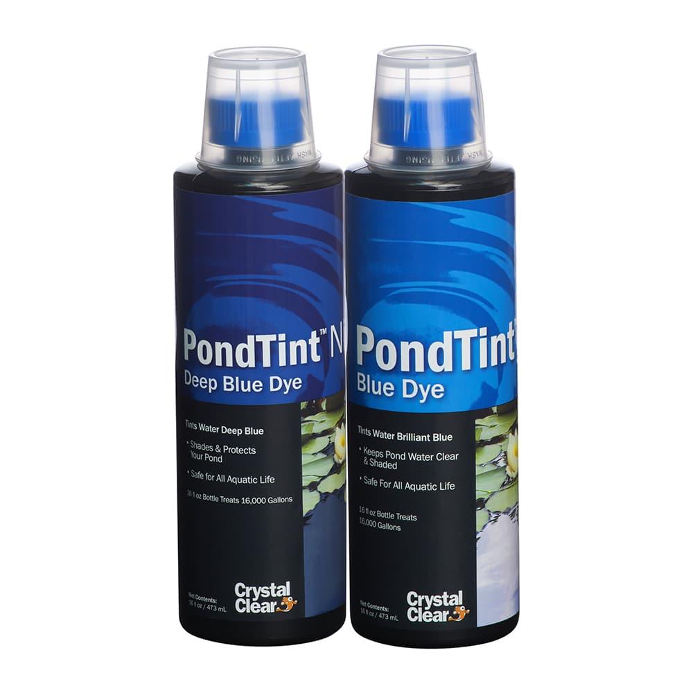 CrystalClear PondTint Pond Dye, 16 Ounces - Play It Koi