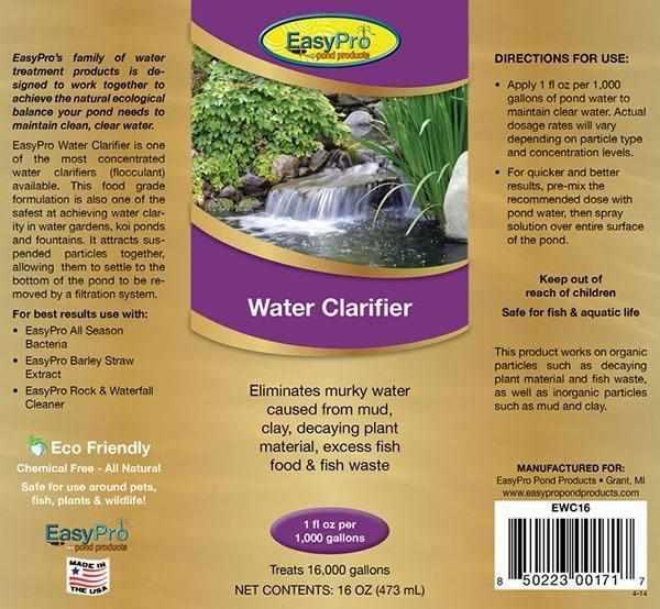 EasyPro Water Clarifier - Play It Koi