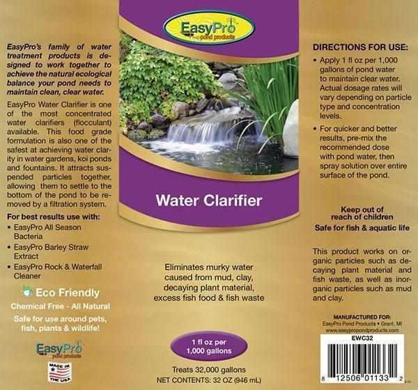 EasyPro Water Clarifier - Play It Koi