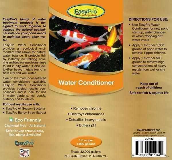 EasyPro Water Conditioner and Dechlorinator - Play It Koi