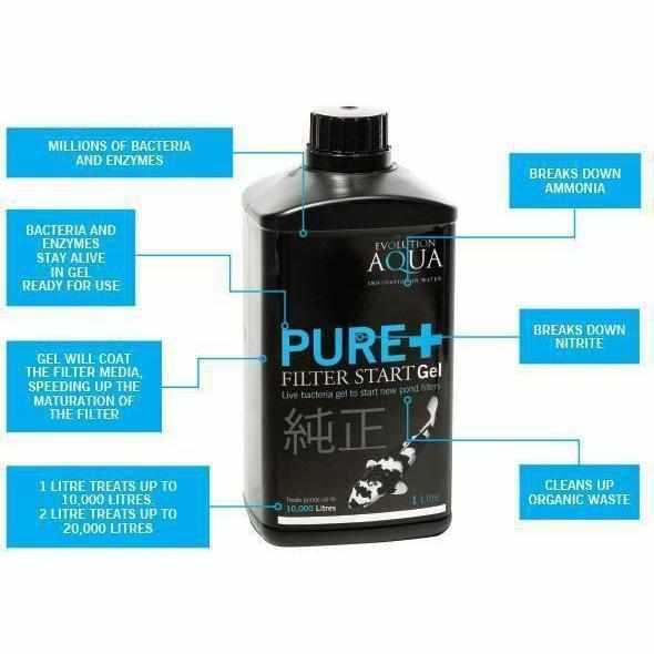 Evolution Aqua PURE+ Filter Start Gel - Play It Koi