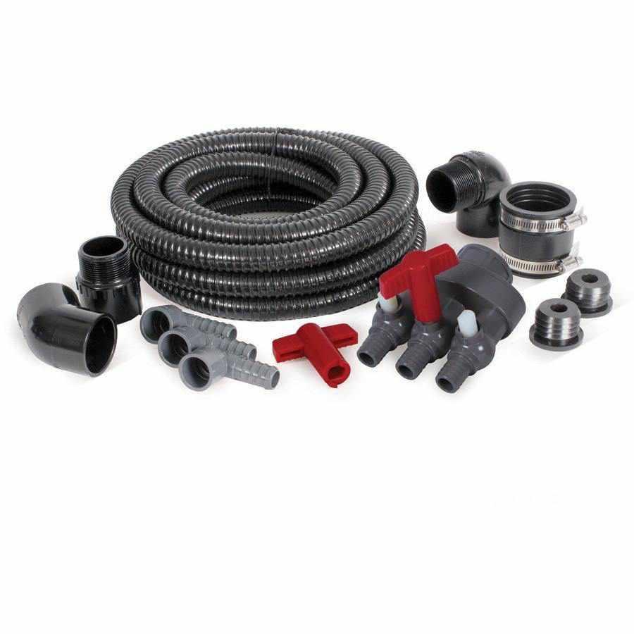 Fountain Basin Plumbing Kit - 3 pcs. - Play It Koi