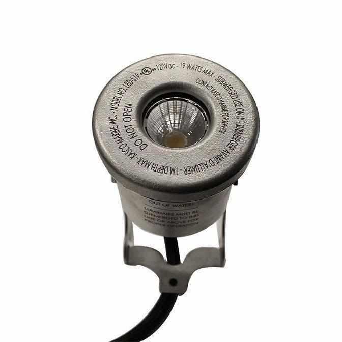 Kasco Stainless Steel LED 3-Light Kits for J Series and VFX Series Fountains - Play It Koi