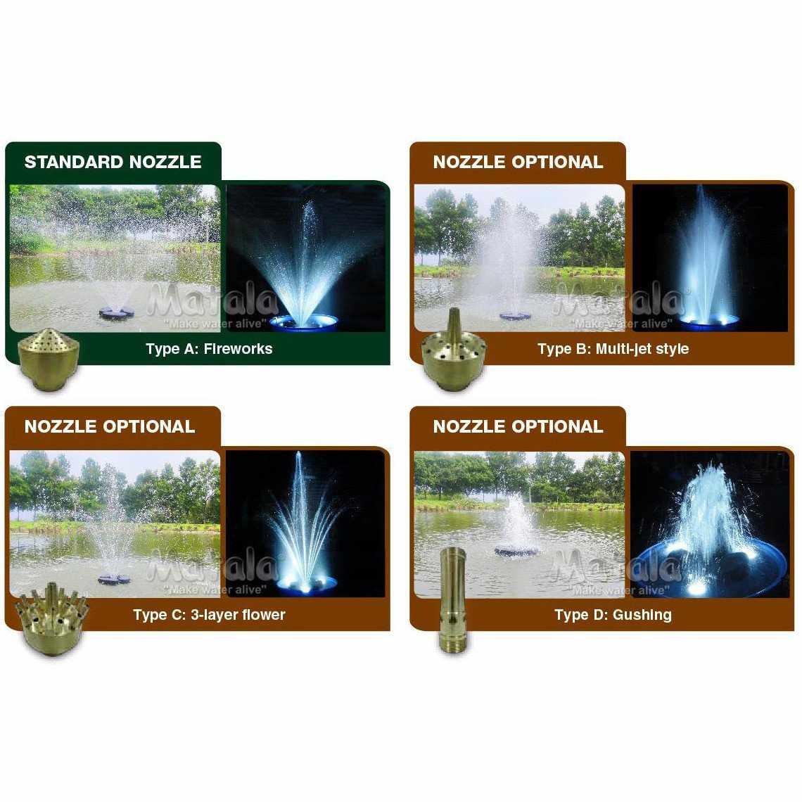 Matala Floating Fountain System - Play It Koi