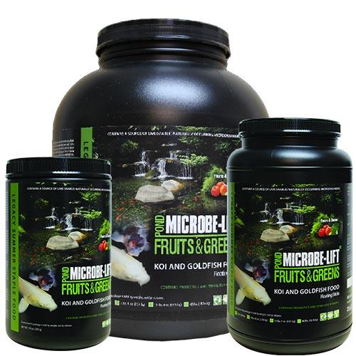 Microbe-Lift Fruits & Greens Fish Food - Play It Koi