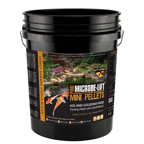 Microbe-Lift Mini Pellets - Floating Koi and Goldfish Food - Play It Koi