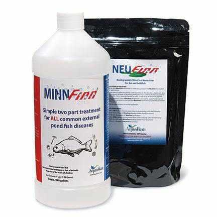 MinnFinn and NeuFinn Koi Pond Treatment - Regular Strength - Play It Koi