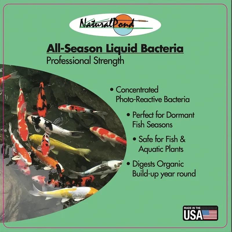 NaturalPond All-Season Beneficial Bacteria - Liquid - Play It Koi