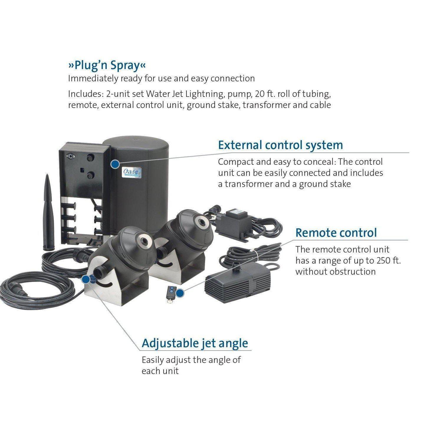 OASE Water Jet Lightning - Play It Koi