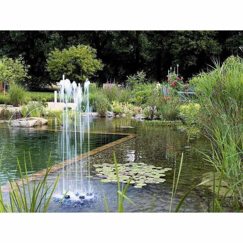 OASE Water Quintet - Programmable Illuminated 5-jet Fountain - Play It Koi