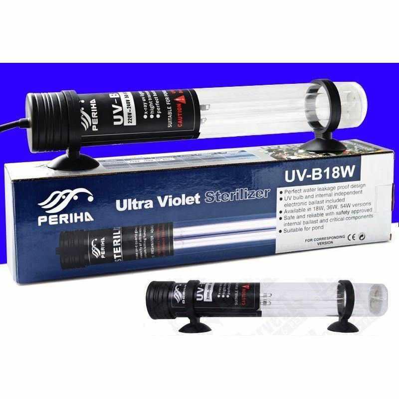 Periha UV-B Series Drop-in Submersible UV Clarifiers - Play It Koi