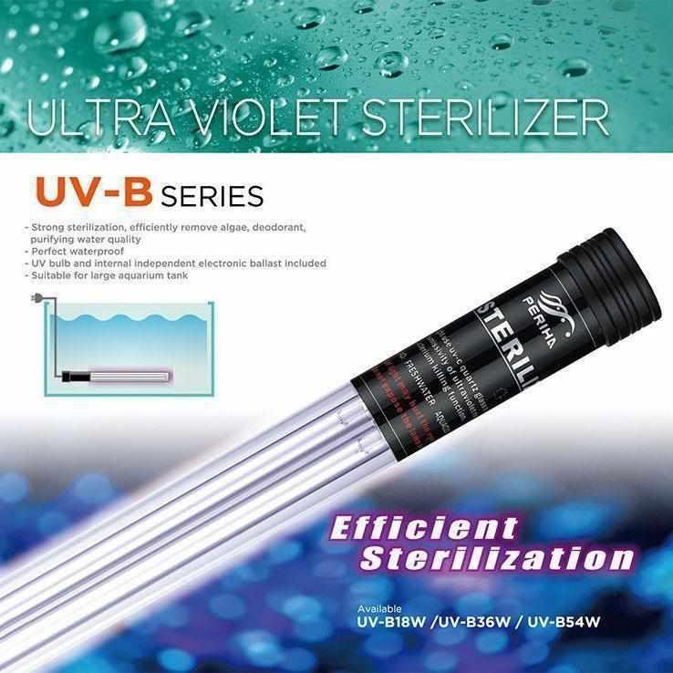 Periha UV-B Series Drop-in Submersible UV Clarifiers - Play It Koi