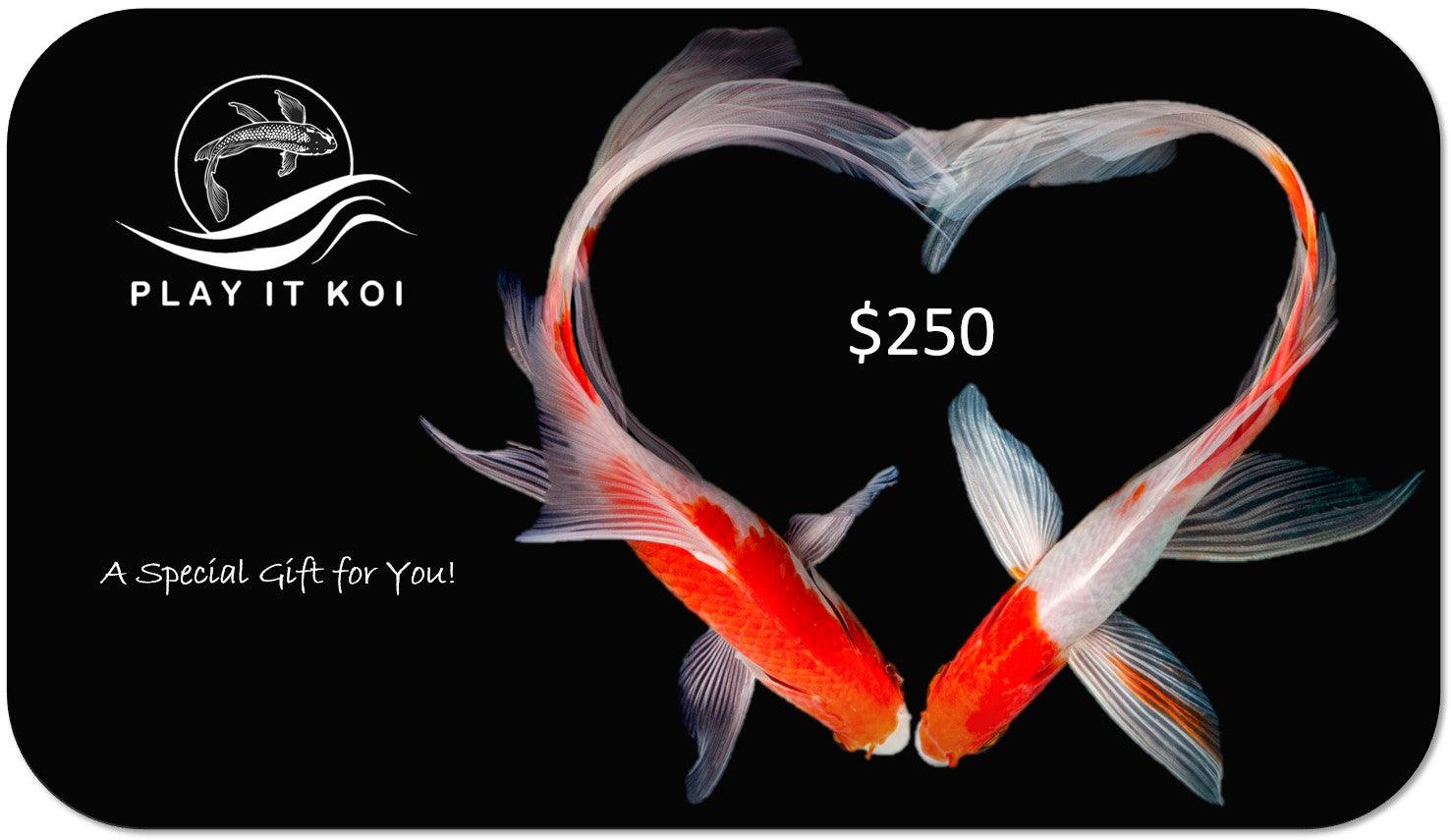 Play It Koi Mother's Day Gift Cards - Play It Koi