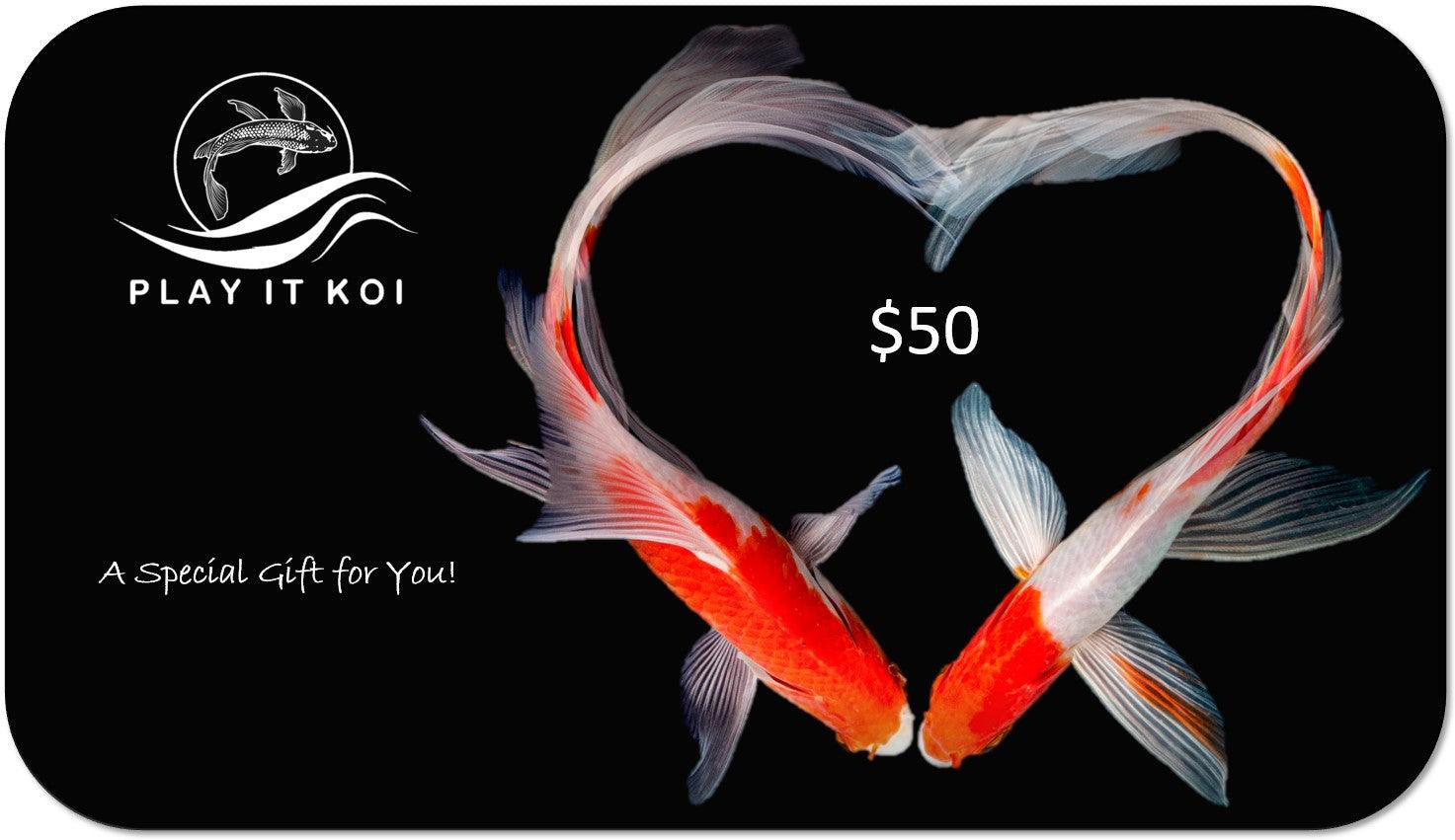 Play It Koi Mother's Day Gift Cards - Play It Koi