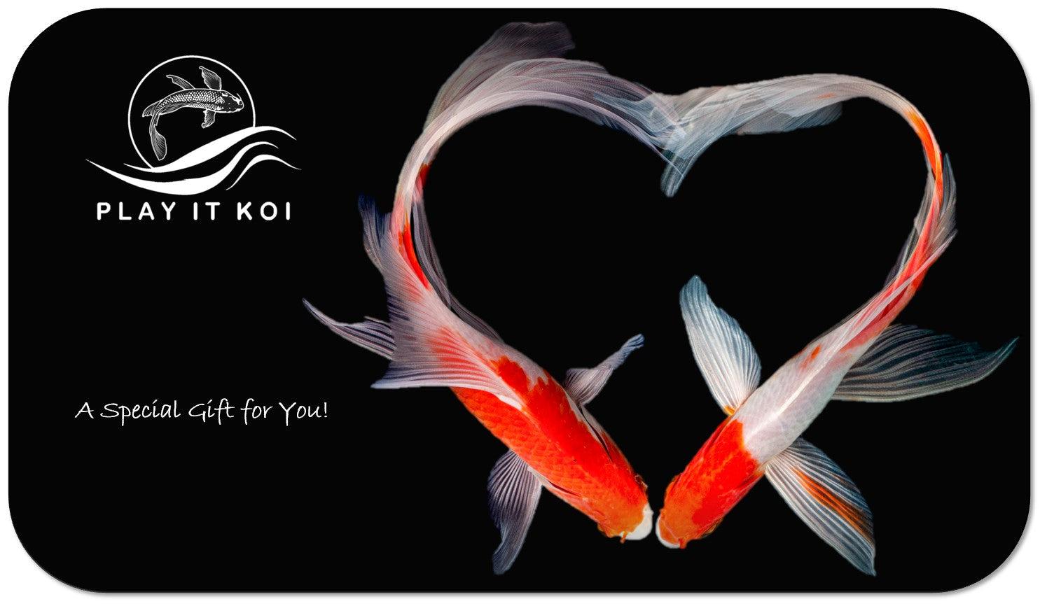 Play It Koi Valentines Day Gift Card - Play It Koi