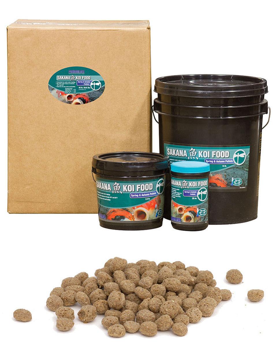 Sakana Koi Food Spring & Autumn Pellets - Play It Koi