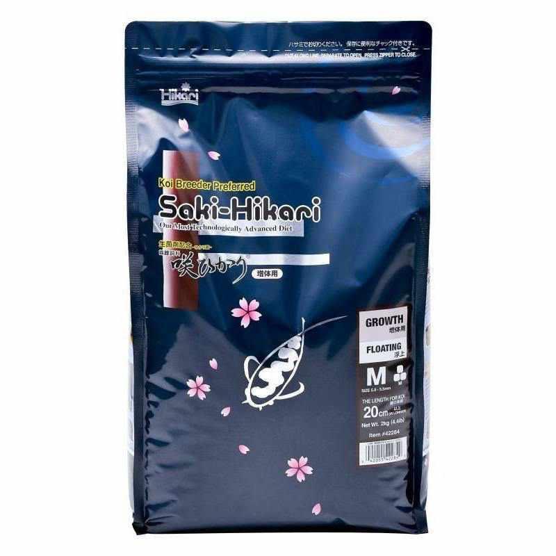 Saki Hikari Growth Formula - Medium Pellet - Play It Koi