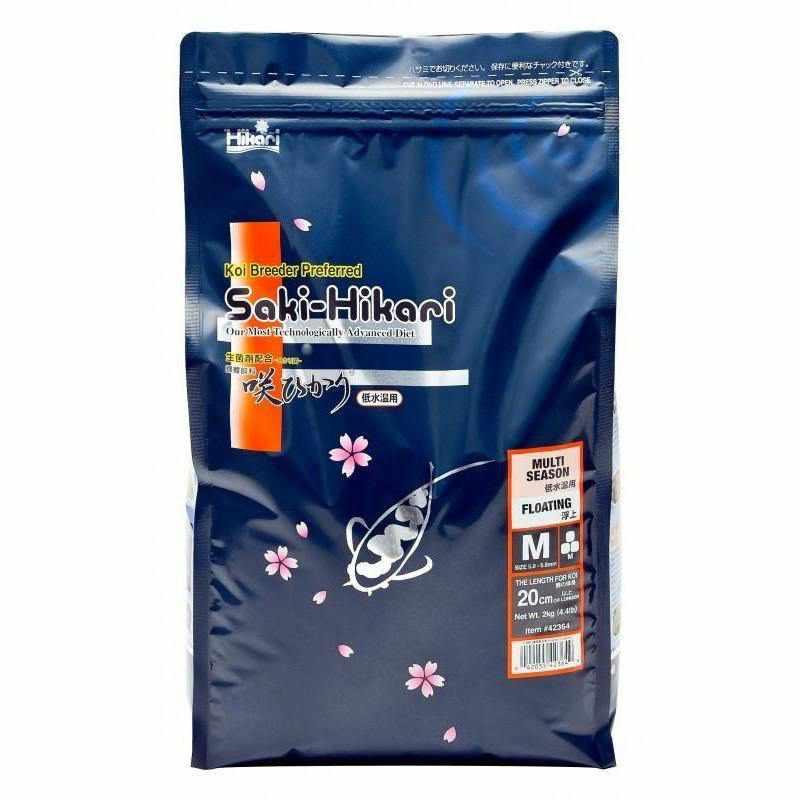 Saki Hikari Multi-Season Formula - Medium Pellet - Play It Koi