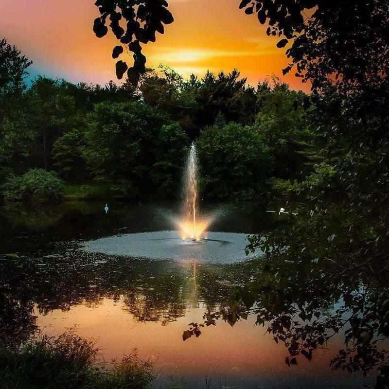 Scott Aerator Night Glo LED Residential Fountain Lighting Sets - Play It Koi