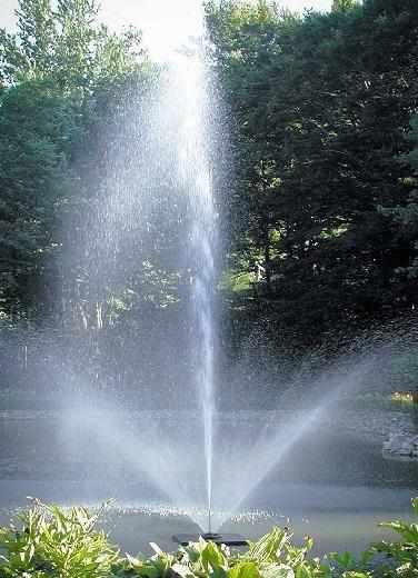 Scott Aerator Skyward Lake Fountains - Play It Koi