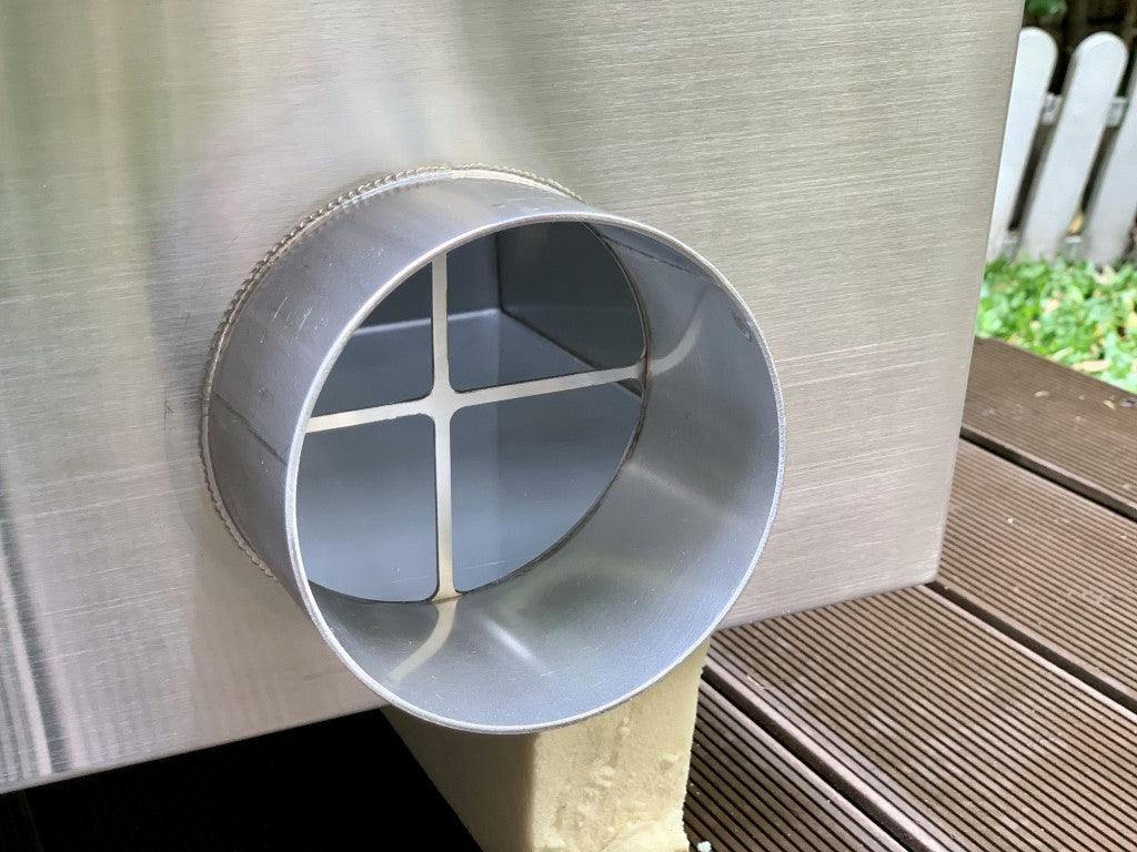 Shower Filter - Stainless Steel | FREE Drum Filter - Play It Koi