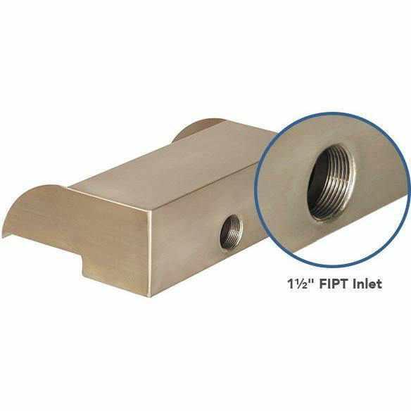 Stainless Steel Scupper Spillways - Play It Koi