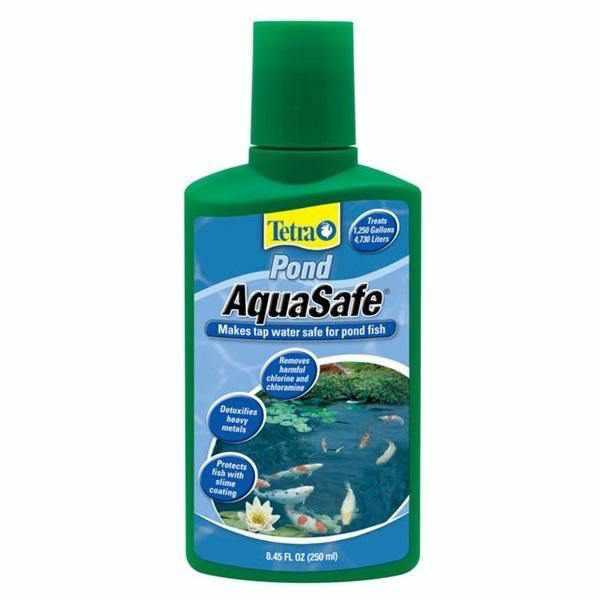 TetraPond AquaSafe Pond Water Conditioner and Dechlorinator - Play It Koi