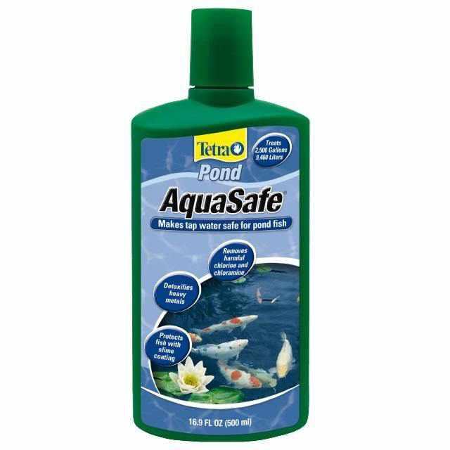 TetraPond AquaSafe Pond Water Conditioner and Dechlorinator - Play It Koi