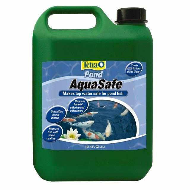 TetraPond AquaSafe Pond Water Conditioner and Dechlorinator - Play It Koi