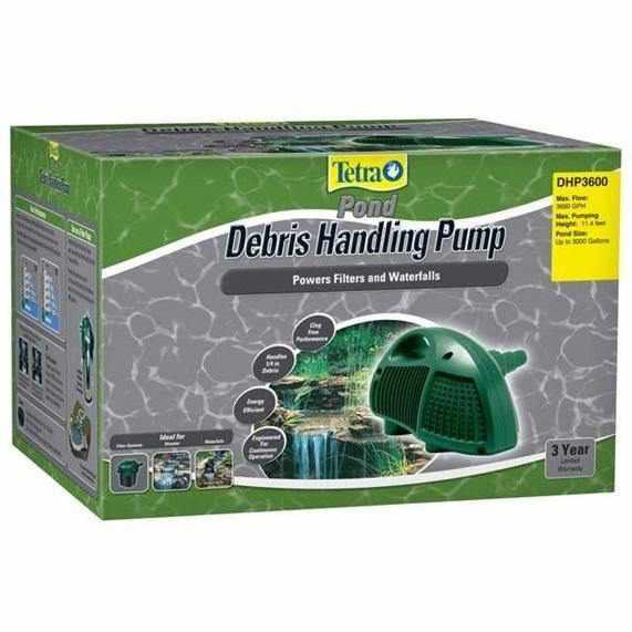 TetraPond Debris Handling Pond Pumps - Play It Koi