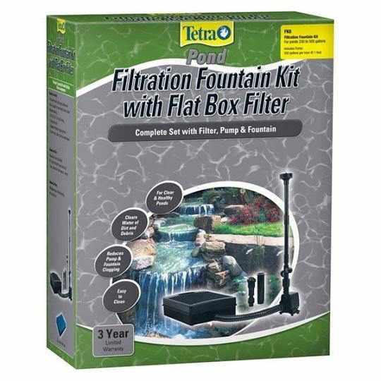 TetraPond Filtration Fountain Kits - Play It Koi