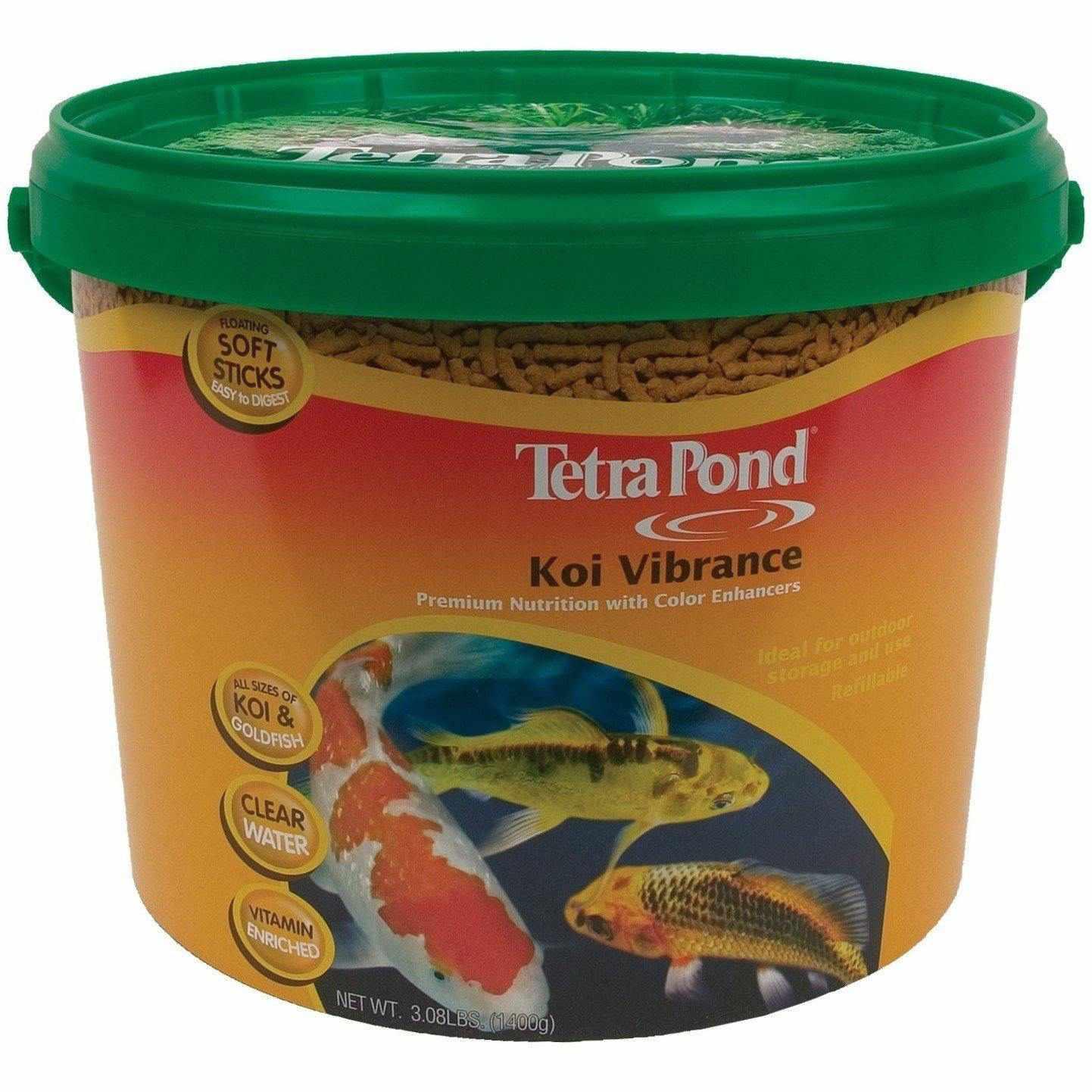 TetraPond Koi Vibrance Floating Fish Food - Play It Koi
