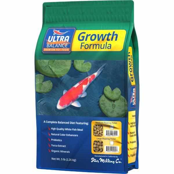 Ultra Balance All-Season Koi Growth Diet - Medium Pellet - Play It Koi