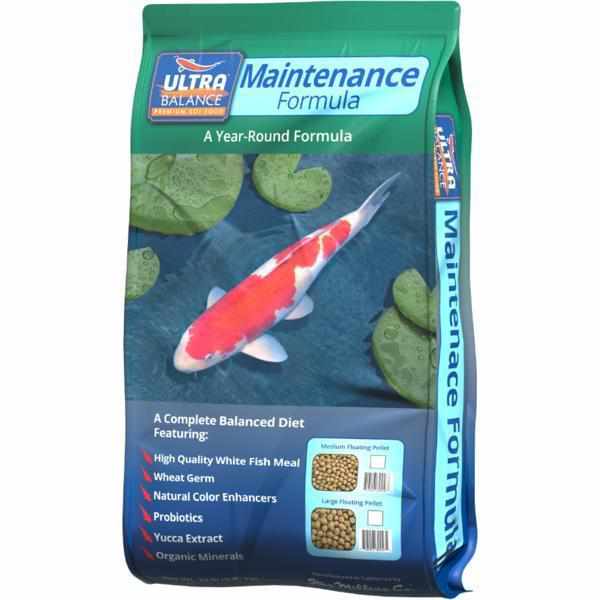 Ultra Balance Wheat-Germ Koi Maintenance Diet - Medium Pellet - Play It Koi