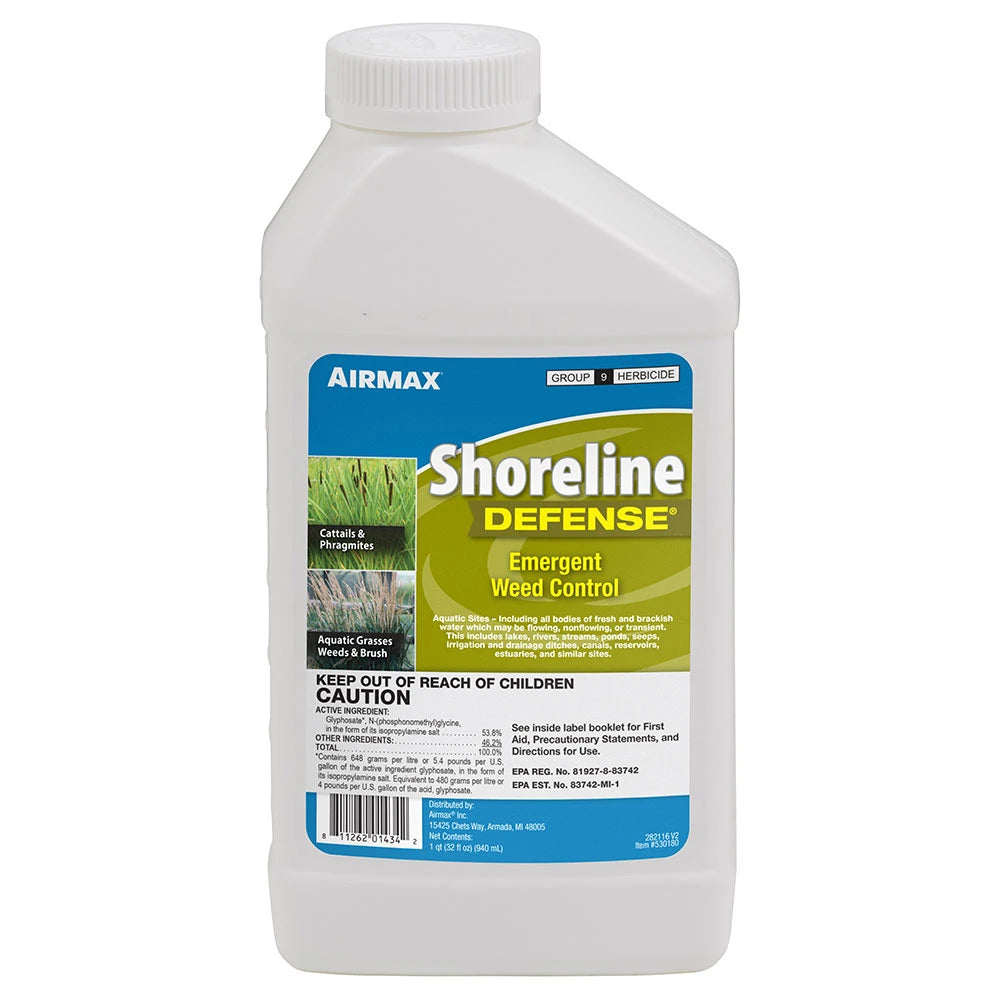 Herbicida acuático Airmax Pond Logic Shoreline Defense