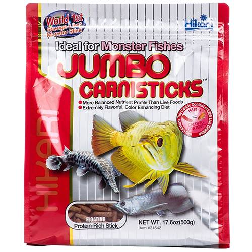 Hikari Jumbo CarniSticks 17.6 Ounces
