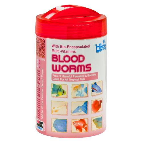 Hikari Freeze Dried Blood Worms - 0.42 oz Hikari Blood Worms