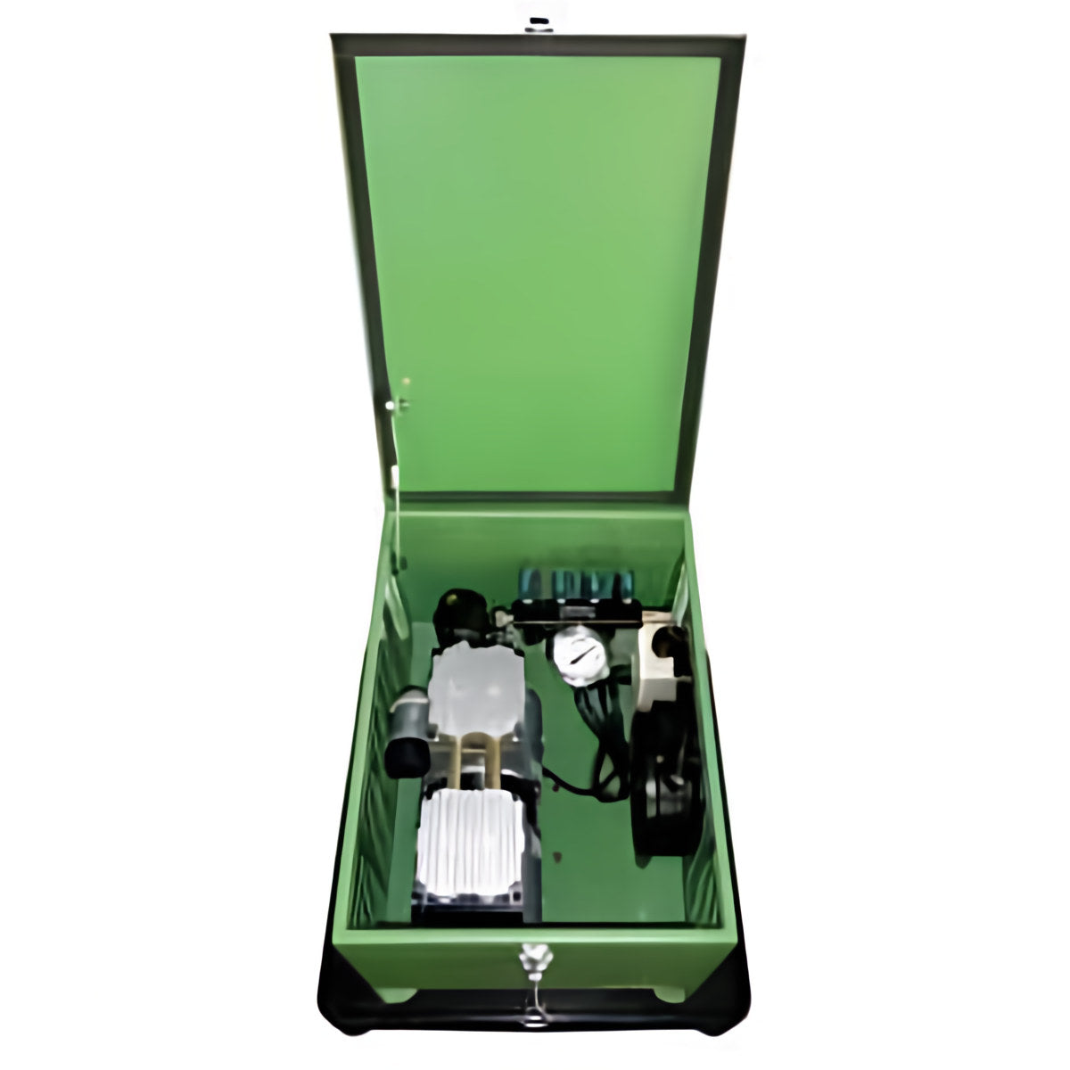 3/4 HP Rocking Piston Compressor (MPC-200C) with Cabinet. - Play It Koi