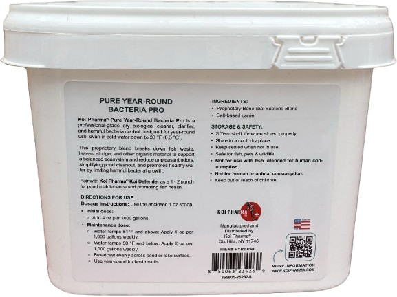 Koi PHarma Pure Year-Round Bacteria Pro