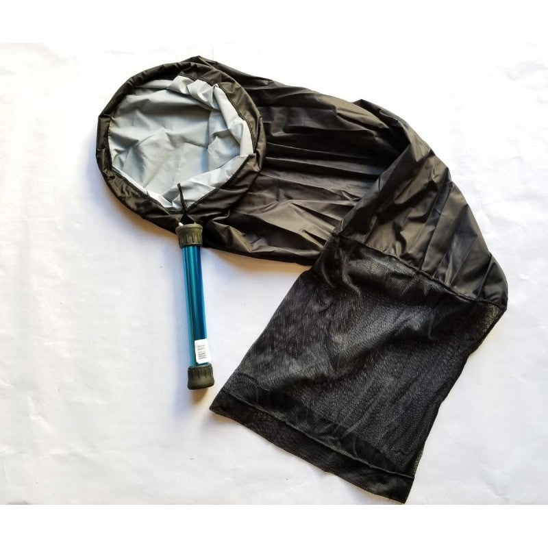 Koi Sock Net w/ Aluminum Handle 12" Diameter BLACK COLOR