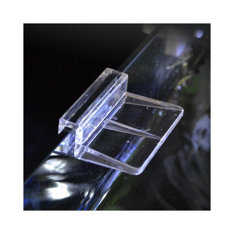 Aquarium Plastic Clips 2pcs Fit 3/8"