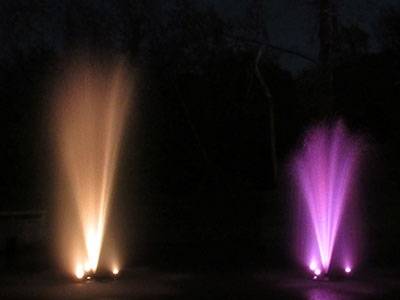 Anjon Manufacturing Monsoon Floating Fountains with 5 Interchangeable Nozzles