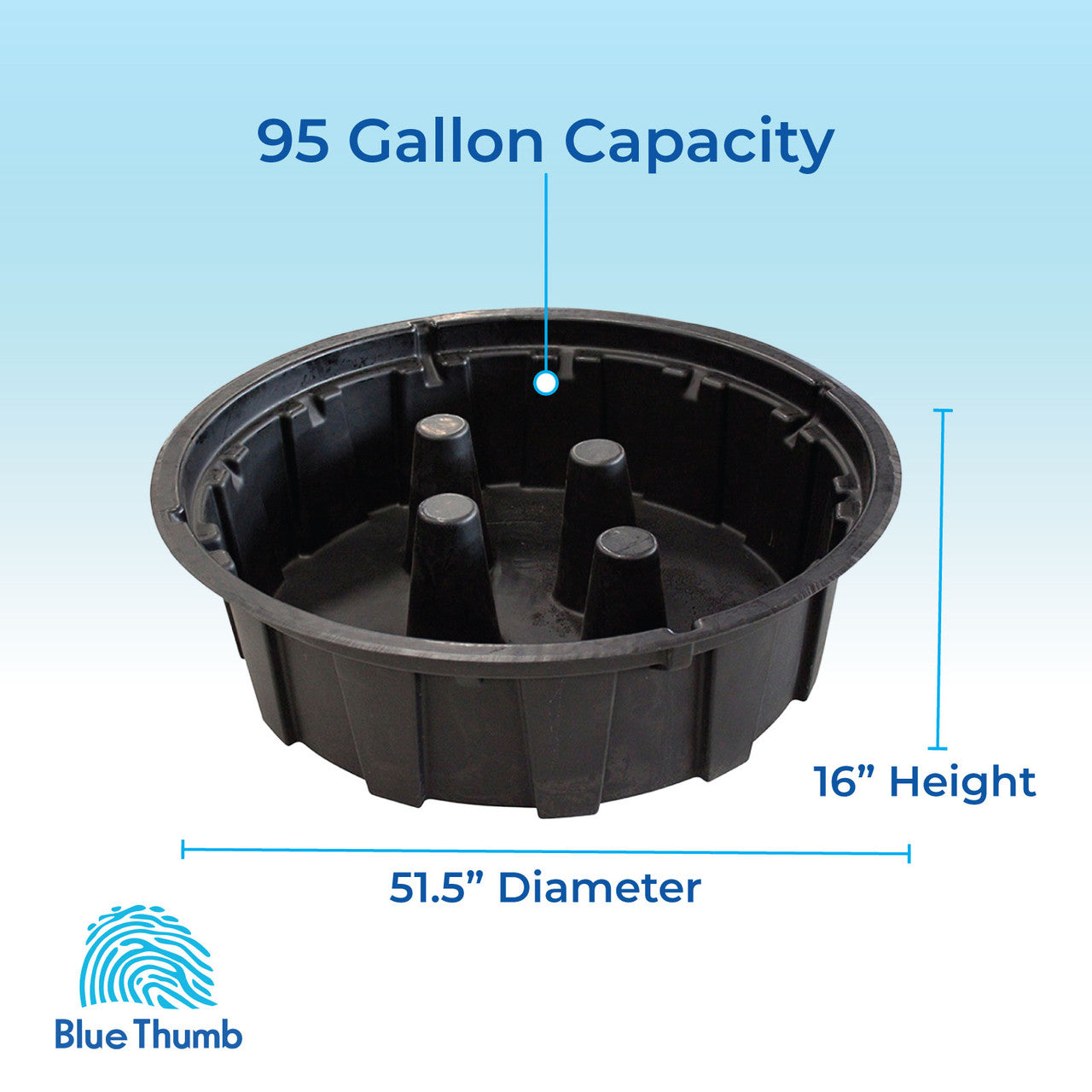 Blue Thumb AquaBox Fountain Reservoir Basins