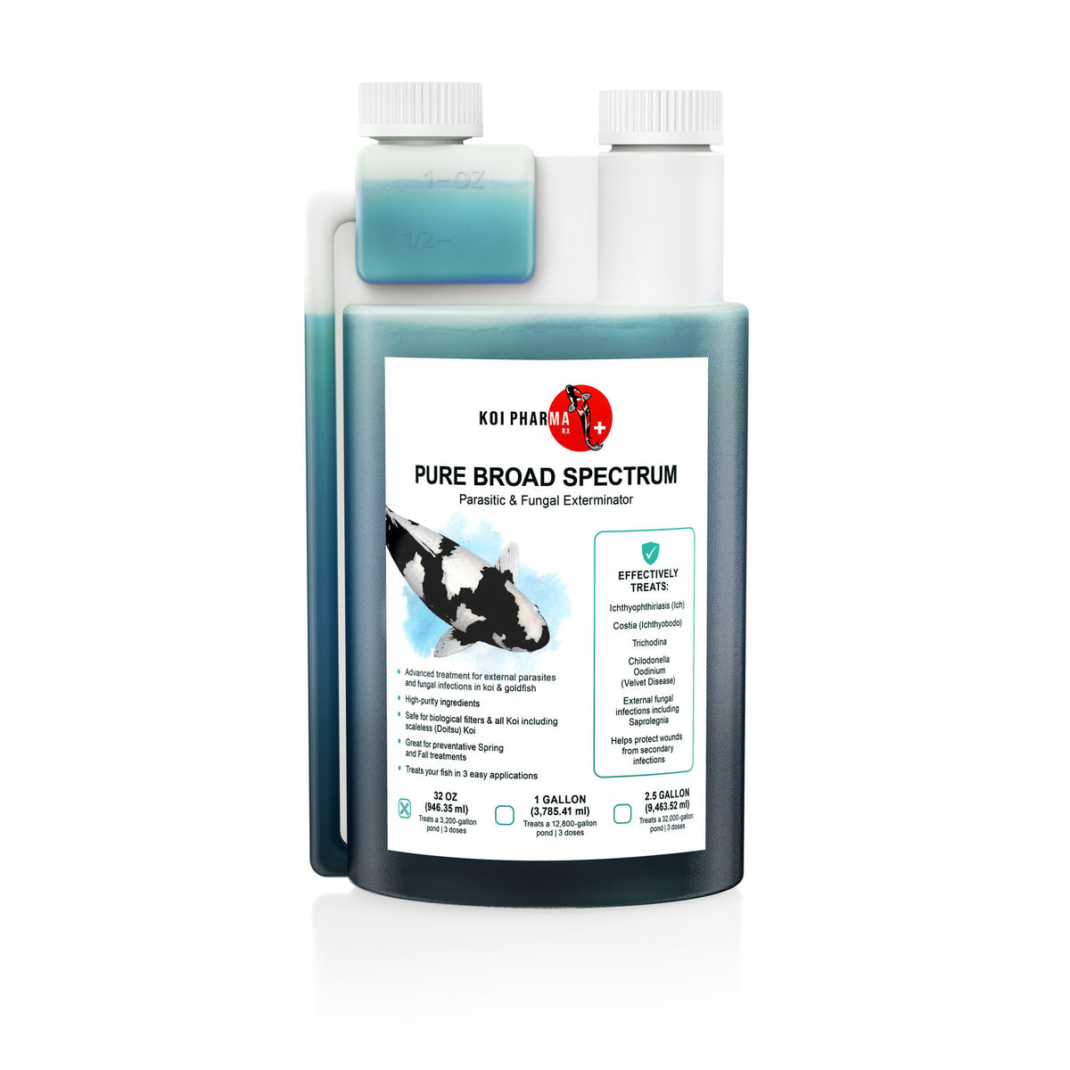 Koi Pharma Pure Broad Spectrum - Parasitic & Fungal Exterminator