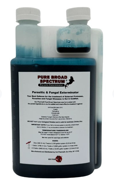 Koi Pharma Pure Broad Spectrum - Parasitic & Fungal Exterminator